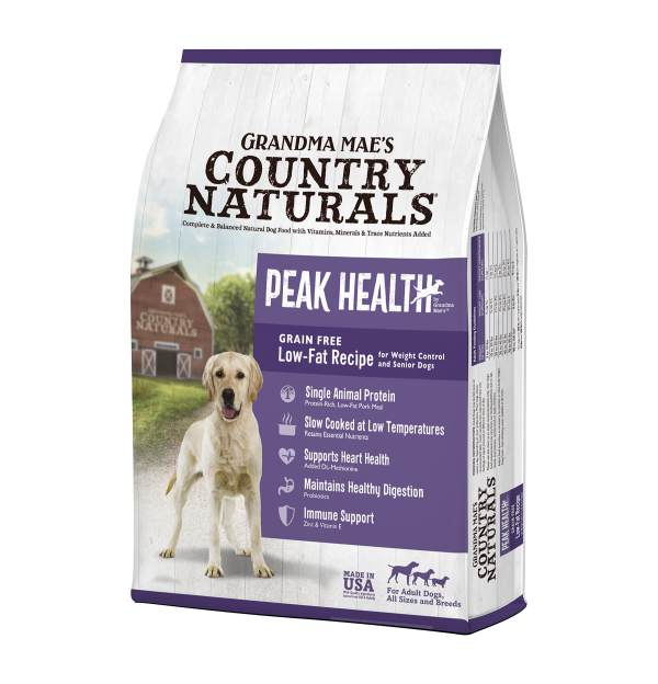 Grandma Mae’s Country Naturals Peak Health 5合1 無穀物狗糧 無穀物低脂配方