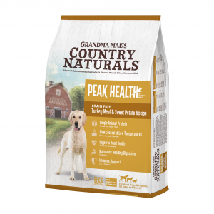 Grandma Mae’s Country Naturals Peak Health 5合1 無穀物狗糧 無穀物火雞低敏配方