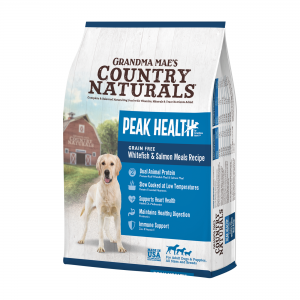 Grandma Mae’s Country Naturals Peak Health 5合1 無穀物狗糧 無穀物三文魚白鮭魚護心配方